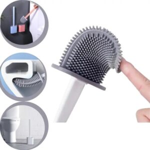 Escova Sanitária Lavatina Silicone Limpar Vaso Privada