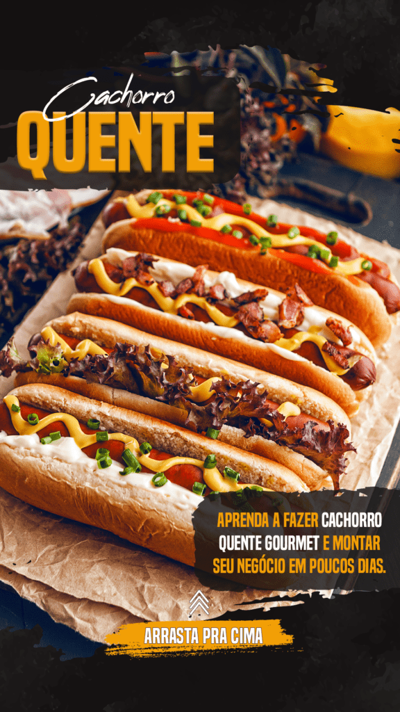 Receita de Cachorro Quente para Vender e Ganhar Dinheiro 